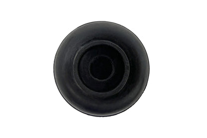 Shepherd Hardware 8762E Leg Tips 1-Inch Inside Diameter Rubber Chair Leg Caps, 24 Pack, Black