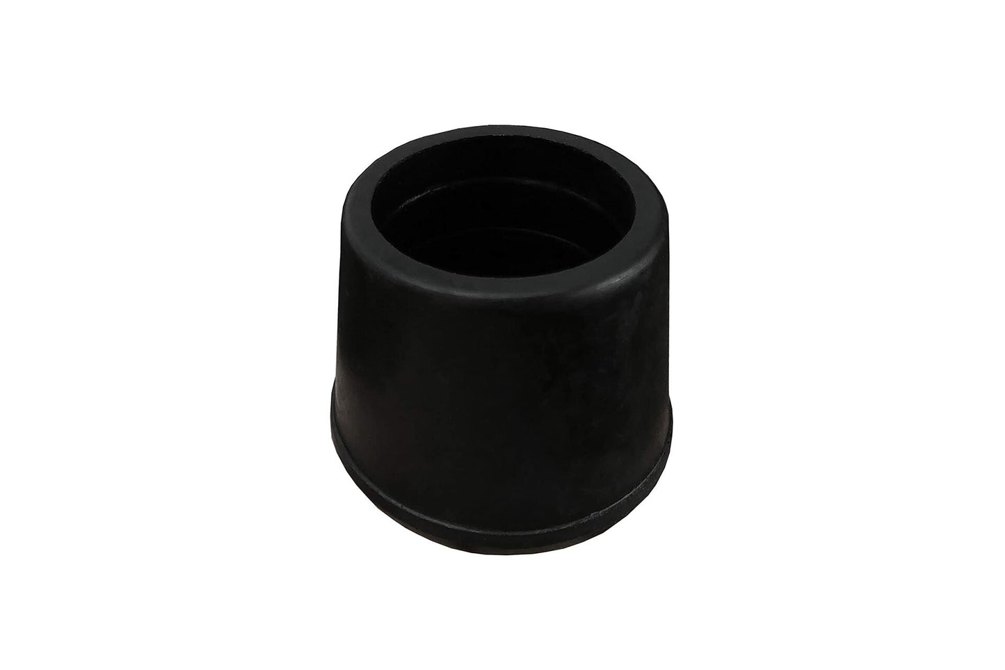 Shepherd Hardware 8762E Leg Tips 1-Inch Inside Diameter Rubber Chair Leg Caps, 24 Pack, Black