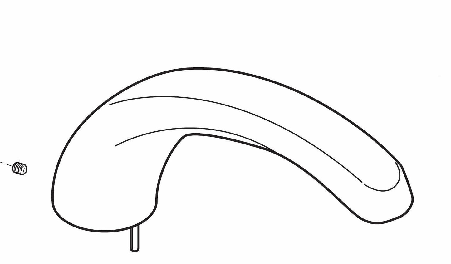 Moen 100652P Replacement Roman Tub Spout Only