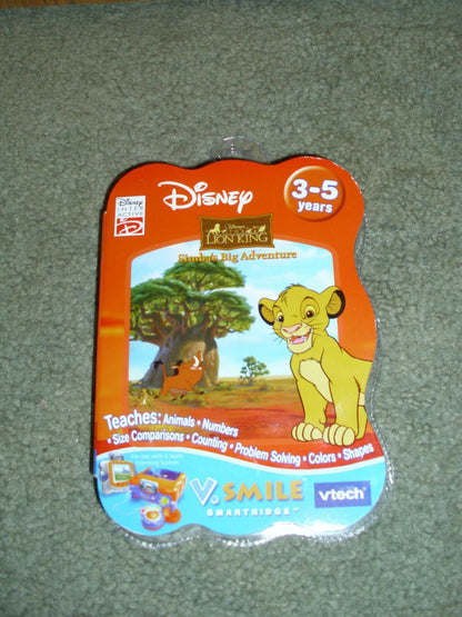 V Tech - V.Smile - The Lion King Simba's Big Adventure