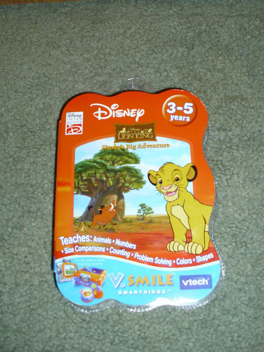 V Tech - V.Smile - The Lion King Simba's Big Adventure
