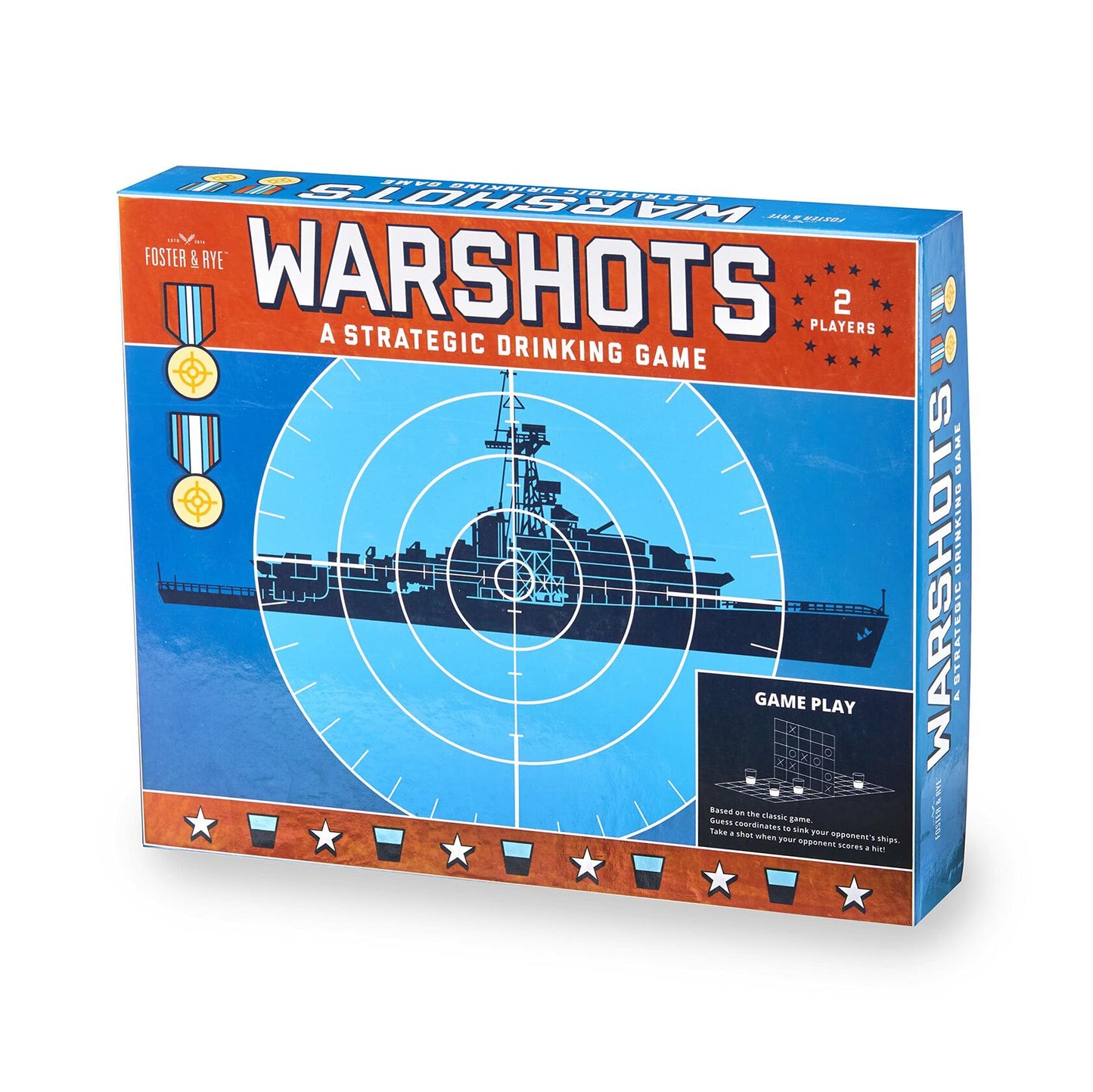 True Battle Shots Drinking Game for Adults