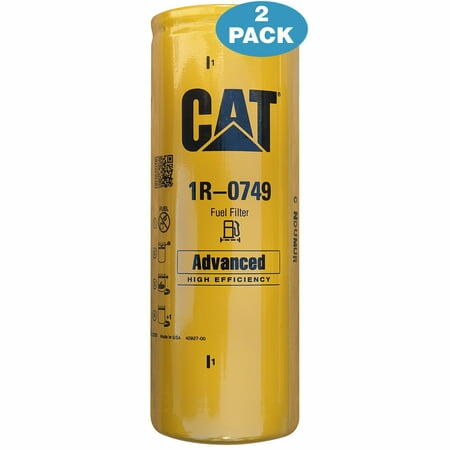 2 Pack - Caterpillar 1R-0749 Advanced High Efficiency Fuel Filters