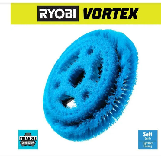 RYOBI 9" Soft Bristle Cleaning Brush