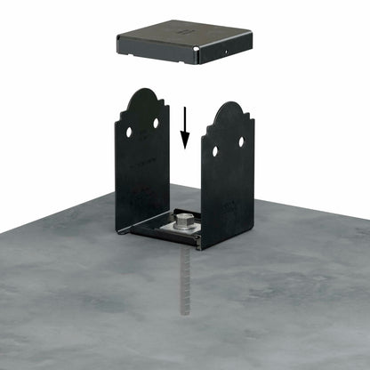 Simpson Strong-Tie THDB62612HMG Titen HD 5/8 in. x 6-1/2 in. Mechanically Galvanized Heavy-Duty Screw Anchor (10-Qty)