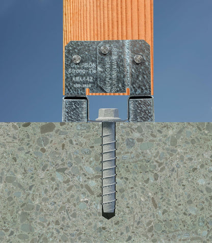 Simpson Strong-Tie THDB62612HMG Titen HD 5/8 in. x 6-1/2 in. Mechanically Galvanized Heavy-Duty Screw Anchor (10-Qty)