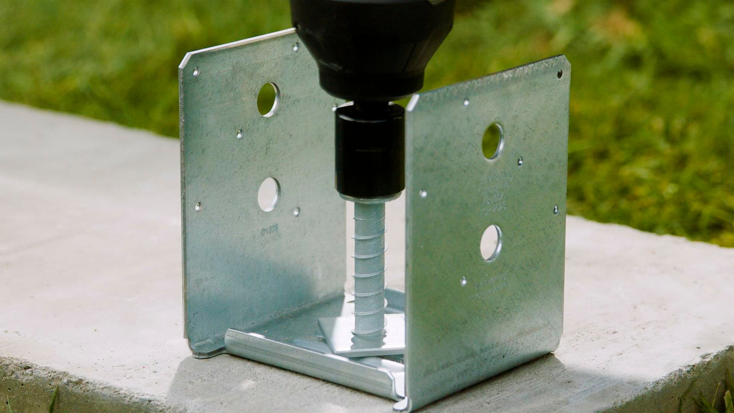 Simpson Strong-Tie THDB62612HMG Titen HD 5/8 in. x 6-1/2 in. Mechanically Galvanized Heavy-Duty Screw Anchor (10-Qty)