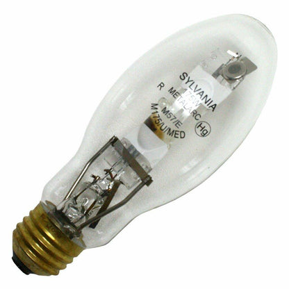 (case of 6) Sylvania 64479 - M175/U/MED 175 watt Metal Halide Light Bulb