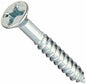 Hillman No. 6 x 1 in. L Phillips Zinc-Plated Wood Screws 100 pk