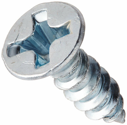 The Hillman Group 40812 Flat Head Phillips Wood Screw 6 X 1/2 100-Pack