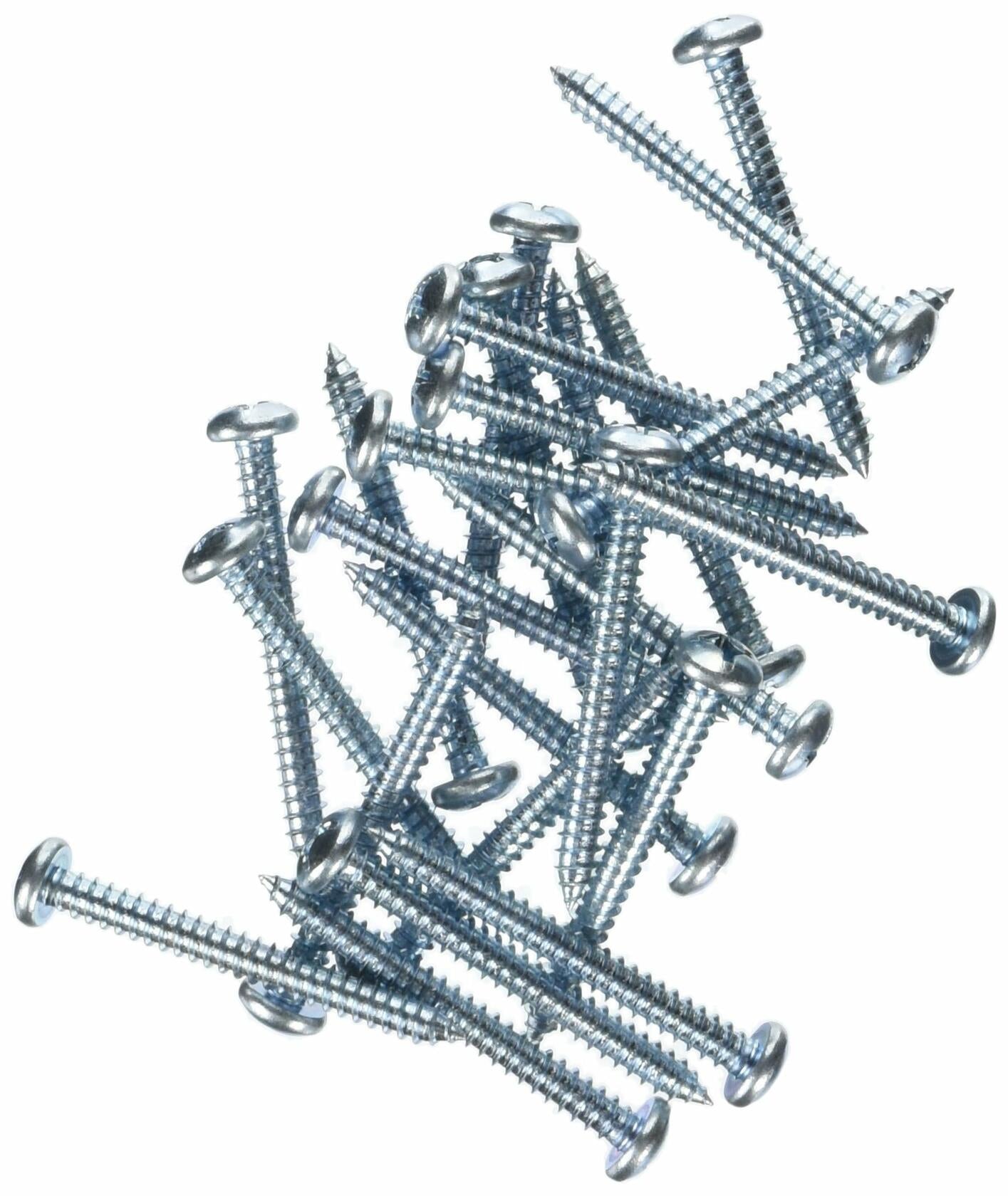 The Hillman Group 41090 Pan Head Phillips Sheet Metal Screw, 12-Inch x 2-Inch, 25-Pack