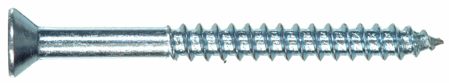 The Hillman Group 40808 Flat Head Phillips Wood Screw, 4 x 1/2-Inch, 100-Pack
