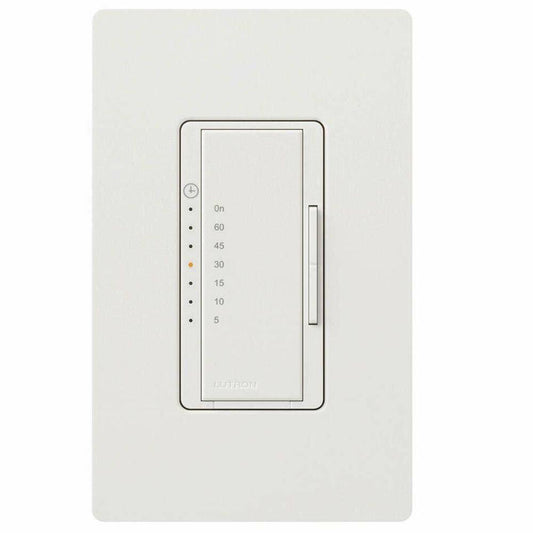 Lutron A-T51H-WH Maestro Countdown Timer By Maestro Mfrpartno Ma-T51H-WH