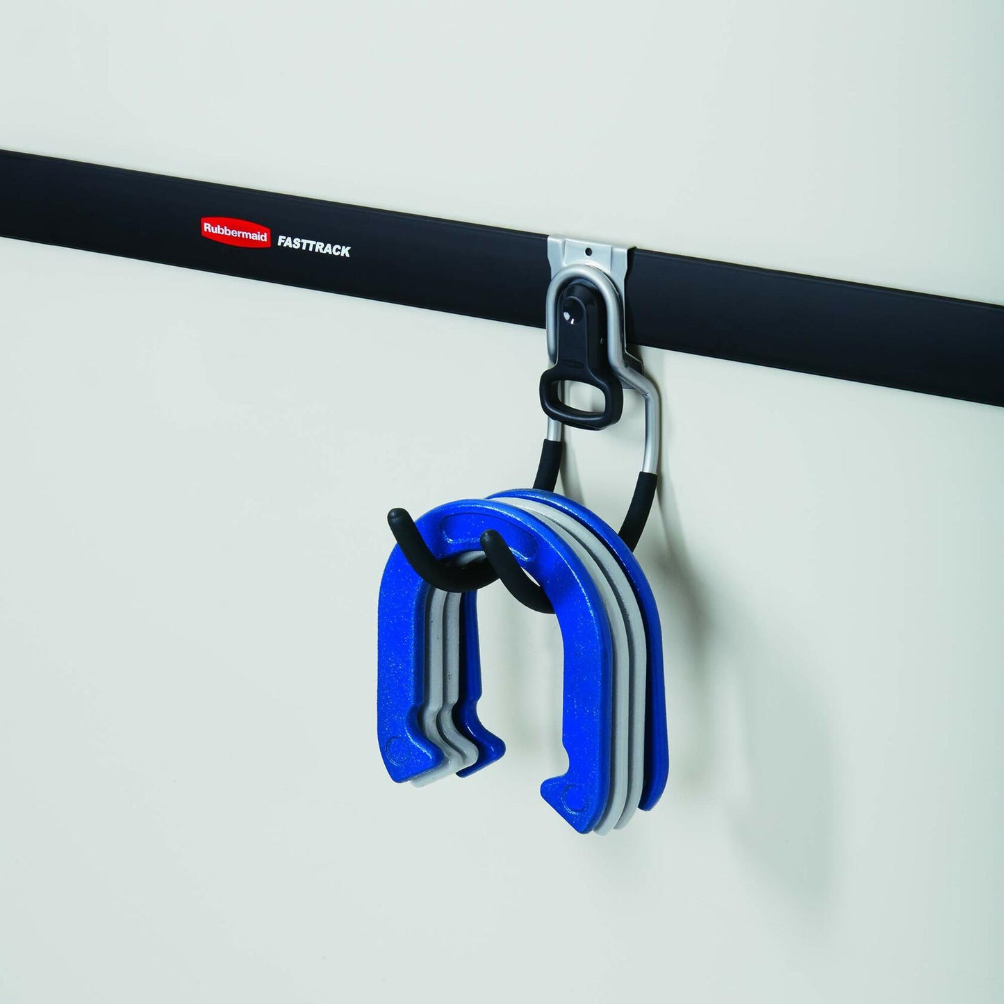 Rubbermaid Fast Track Wall Mounted Garage/Garden Storage Utility Hook (6 Pack)