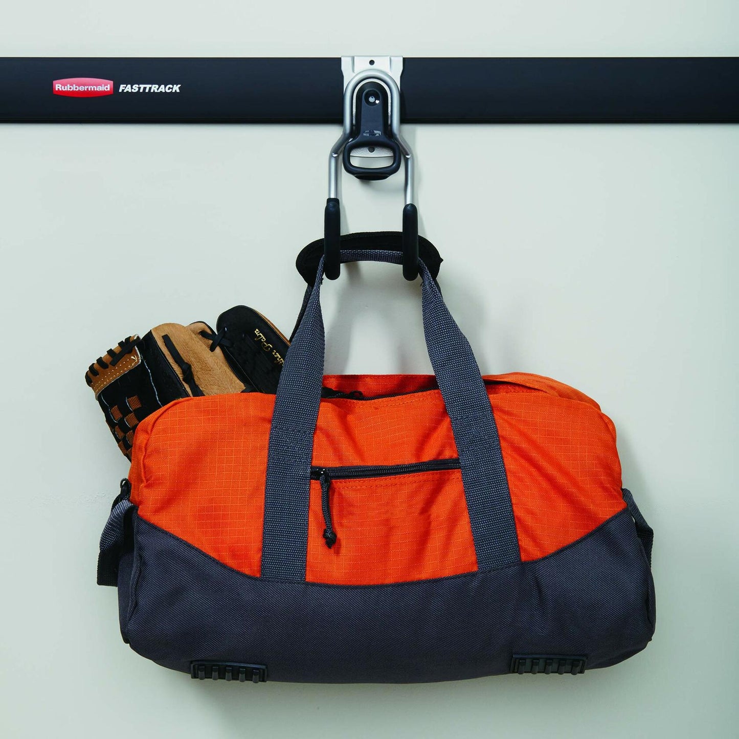 Rubbermaid Fast Track Wall Mounted Garage/Garden Storage Utility Hook (6 Pack)