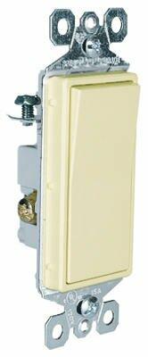 Legrand radiant 15 Amp Rocker Wall Switch, Decorator Light Switches, Ivory, 3-Way, TM873ICC10