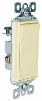 Legrand radiant 15 Amp Rocker Wall Switch, Decorator Light Switches, Ivory, 3-Way, TM873ICC10