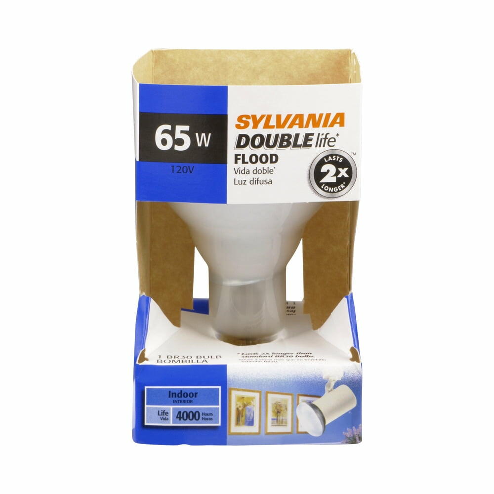 15177 , Reflector 65BR30/DL/FL/RP 120V BR30 Flood Spot Light Bulb