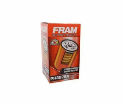 FRAM Extra Guard PH3976A 10K Mile Change Automotive Replacement Interval Spin-On Engine Oil Filter for Select Vehicle Model Years, Vehicle Engine Protection Oil Filter for Everyday Drivers
