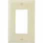 Legrand-Pass & Seymour TP26ICP Trade Master Nylon Wall Plate with One Decorator Opening, One Gang, Ivory