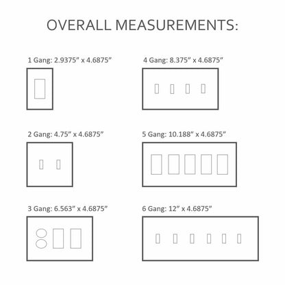 Legrand-Pass & Seymour TP26ICP Trade Master Nylon Wall Plate with One Decorator Opening, One Gang, Ivory