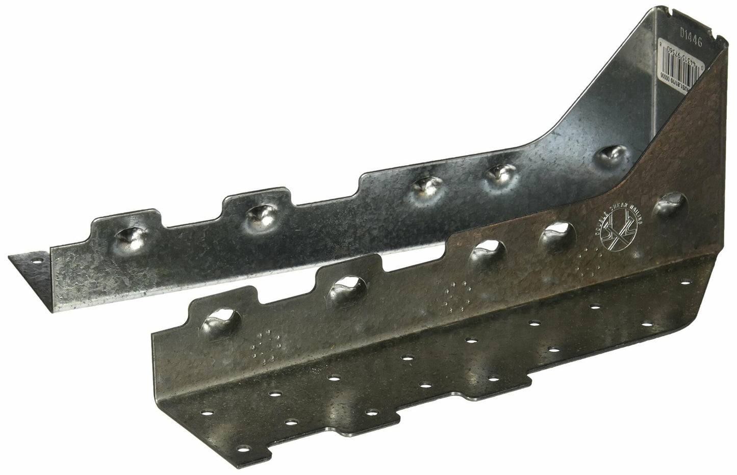 Simpson Strong-Tie HUS Galvanized Face-Mount Joist Hanger for 1-3/4 in. x 9-1/2 in. Engineered Wood Silver