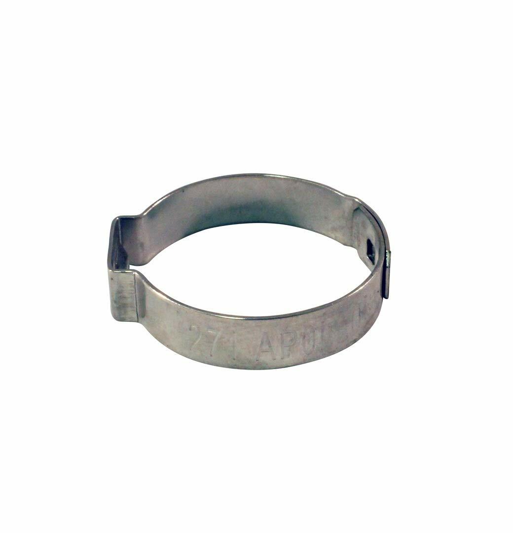 APOLLO PRO 1/2 in. to 1/2 in. Silver Pinch Clamp Stainless Steel