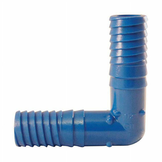 90 Degre Elbow 1/2" Blue