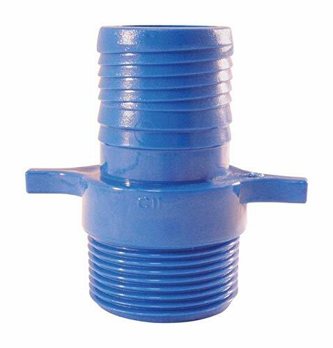 Apollo Blue Twister 1 in. Insert x 1 in. Dia. MPT Acetal for Pressure Applications Male Adapter
