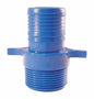 Apollo Blue Twister 1 in. Insert x 1 in. Dia. MPT Acetal for Pressure Applications Male Adapter