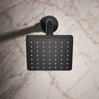 Kohler 24805-G-BL Parallel® Single-function showerhead, 1.75 gpm, Matte Black