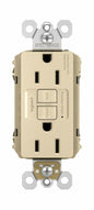 Legrand radiant 1597TRICCD4 15 Amp GFCI Self Test Tamper Resistant Decorator Duplex Outlet, Ivory (1 Count)