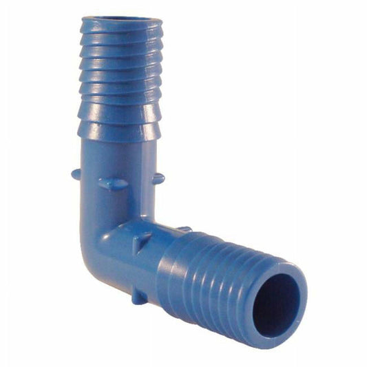 Apollo 90 Degre Elbow 3/4" Blue