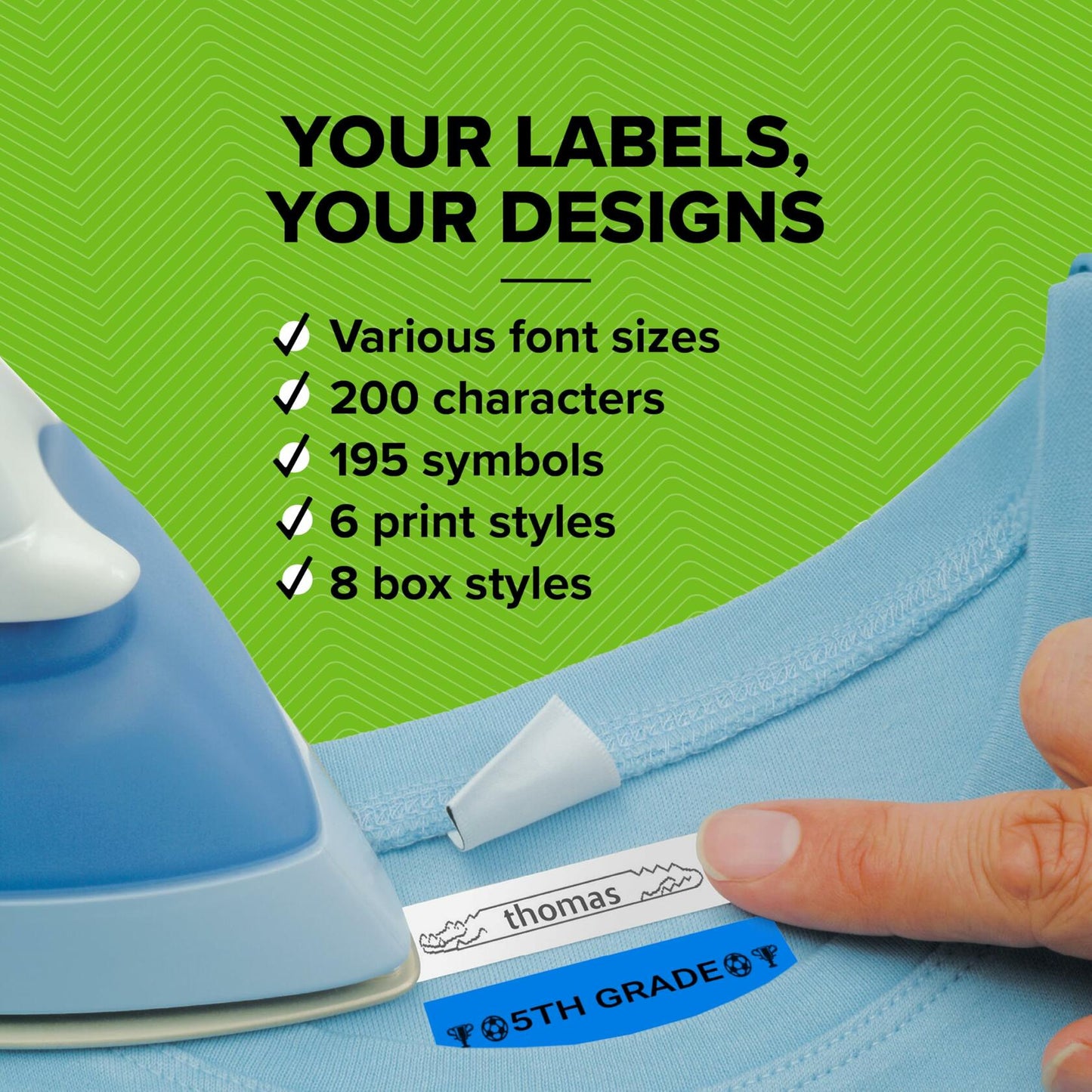 DYMO LT Paper Labels, Black Print on White Labels, 1/2-Inch x 13 Feet, 2 Rolls