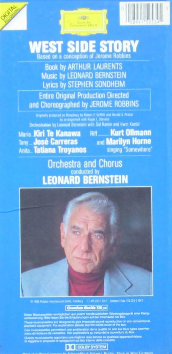 Bernstein:West Side Story [Audio Cassette] Bernstein