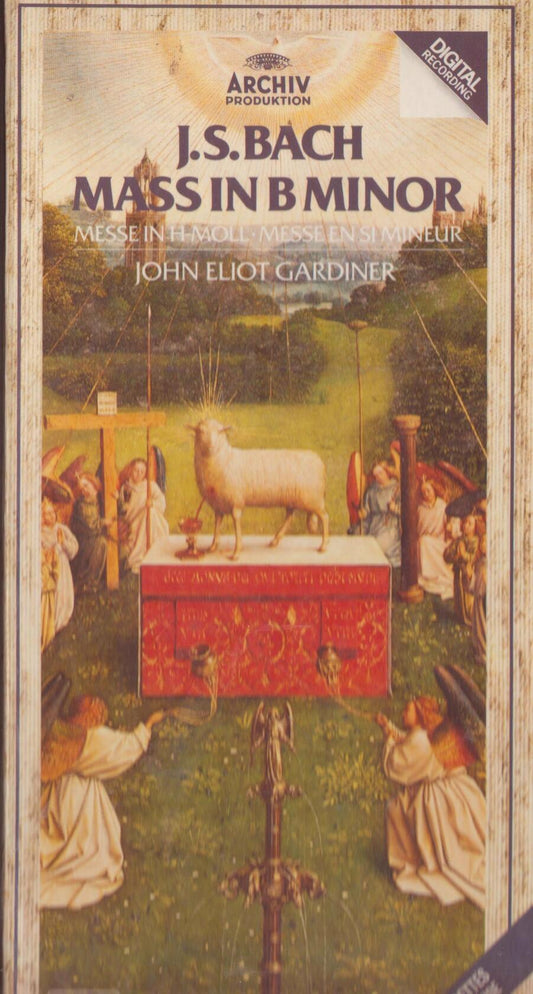 Bach: Mass in B Minor [Audio Cassette] John Eliot Gardiner; Monteverdi Choir and English Baroque Soloists