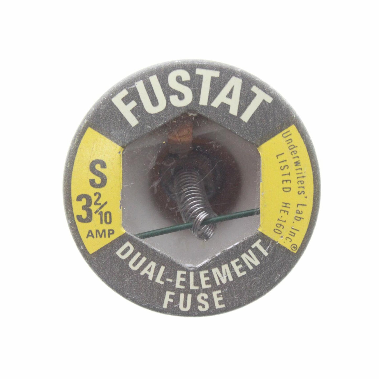 Bussman S-3-2/10 Fustat Dual Element Plug Type S, Brown