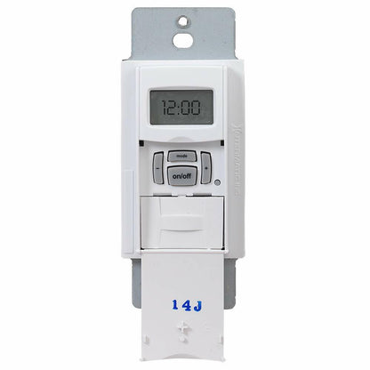Intermatic EI600WC Decorator Digital In-Wall 7-Day Astronomic Timer, White