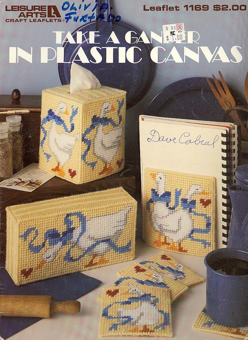 Take A Gander In Plastic Canvas Leaflet 1169 Leisure Arts