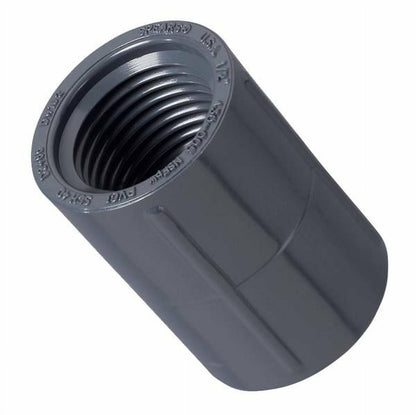Orbit 1/2" Female Thread PVC Coupling Sprinkler Pipe Irrigation Fitting Coupler