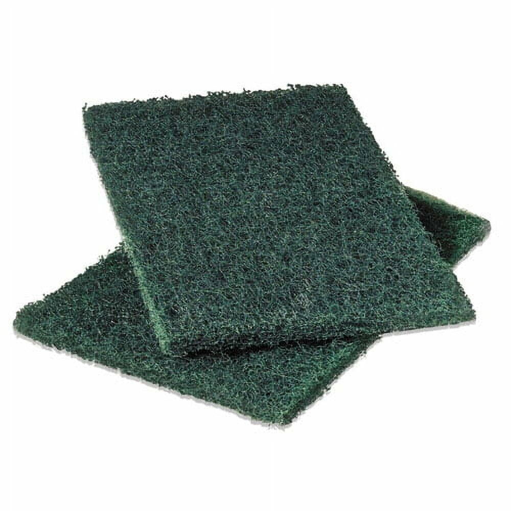 Heavy-Duty Scouring Pad 86, 6 X 9, Green, Dozen | Bundle of 2 Dozen