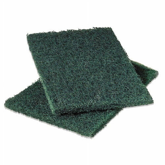 Heavy-Duty Scouring Pad 86, 6 X 9, Green, Dozen | Bundle of 2 Dozen