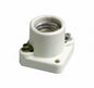Leviton 19062 002-000 1-Circuit 1-Piece Keyless Lamp Holder, 660 W, Incandescent, Medium, White