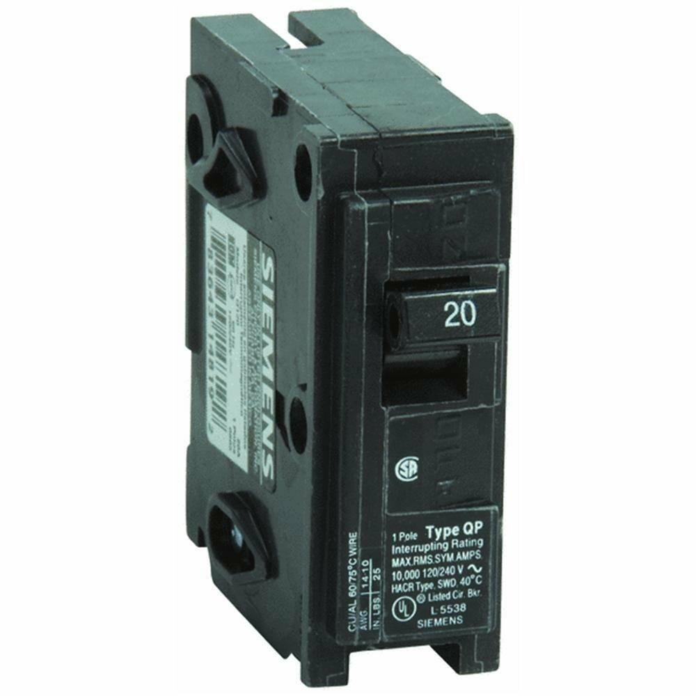 View-Pak/Siemens ICBQ120 Siemens 1 Pole Circuit Breakers
