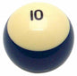 American Shifter 96054 Blue Stripe 10 Ball Billiard Pool Shift Knob