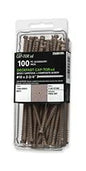 Starborn Industries CXD81L10275 2.75 in. Deckfast Cap-Tor XD Epoxy Coated Capstock & Composite Screws, Cedar - Pack of 100