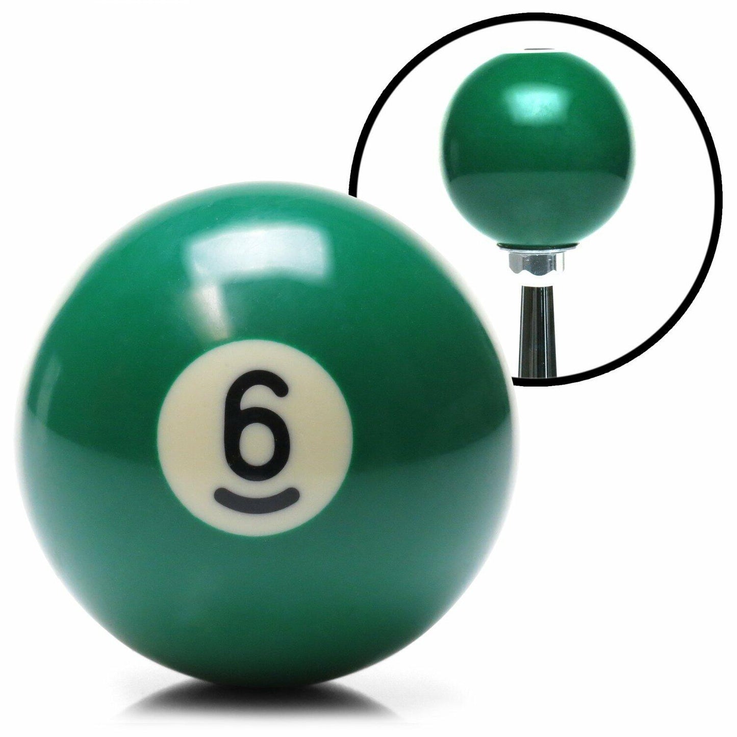 6 BALL BILLIARD POOL SHFT KNOB