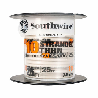 Southwire 500-ft 10-AWG Brown Copper THHN Wire (by-The-Roll)