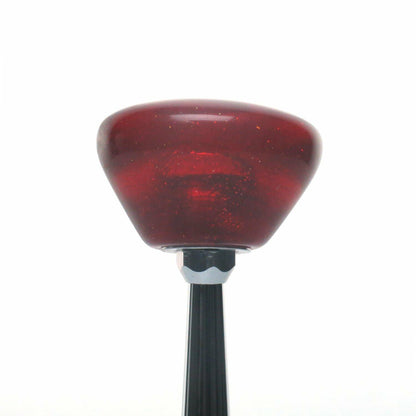 American Shifter 238 Retro Clear Red with Sparkle Shift Knob with Metal Flakes