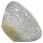 American Shifter Clear Retro Series Custom Shift Knob Translucent With Metal Flake ASCSN10003
